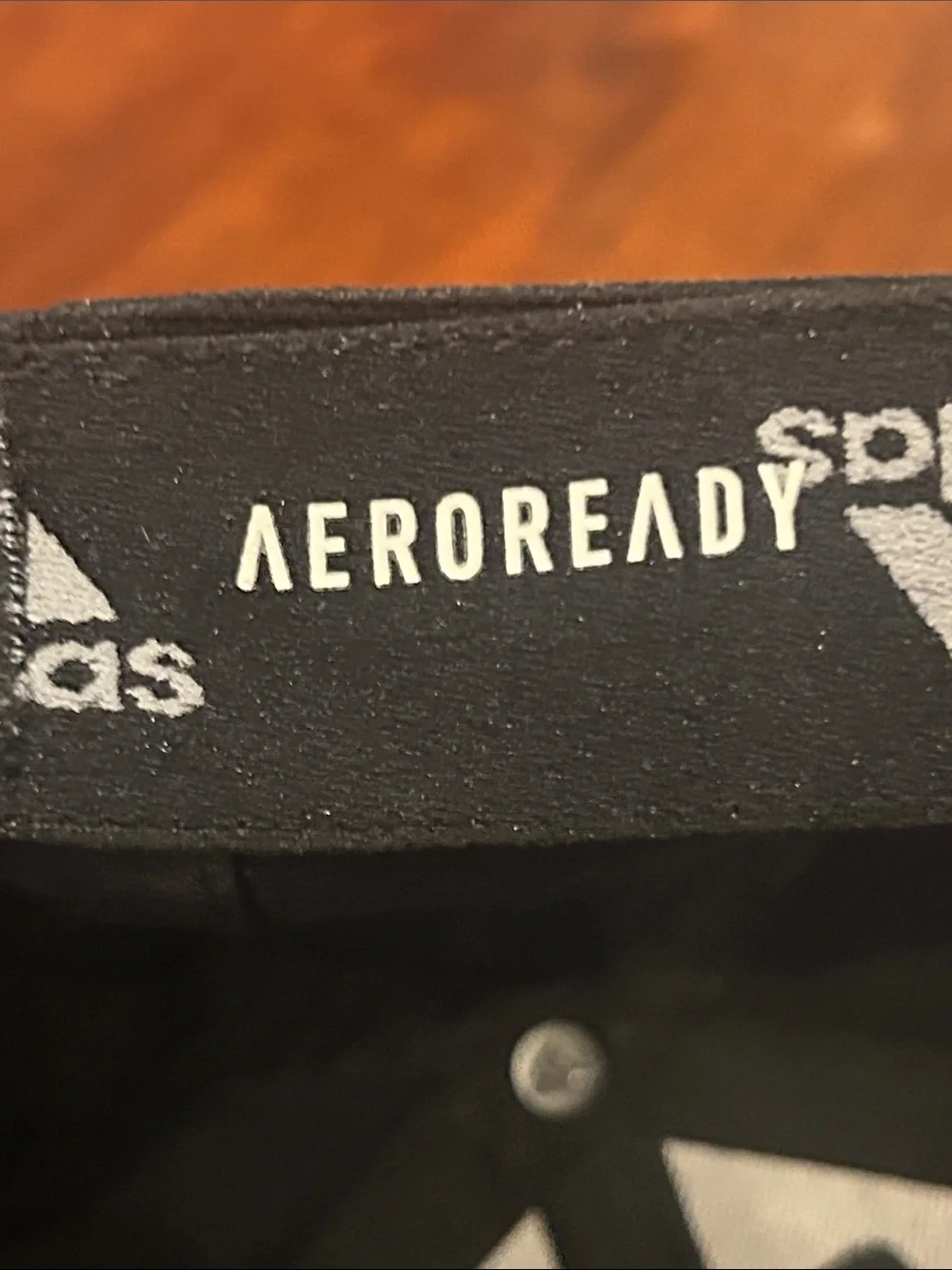 adidas Black AeroReady A-Flex S/M Fitted Golf/Baseball Cap New!